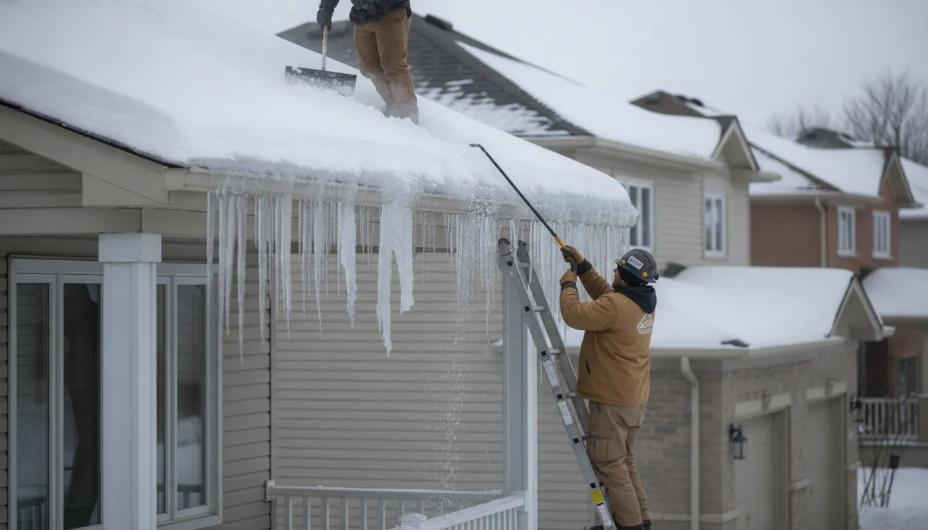 Ice Damming: Why It Happens on GTA Roofs and How to Stop It